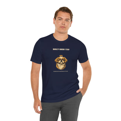 Holy Shih Tzu t-shirt - SniffWaggleNWalk