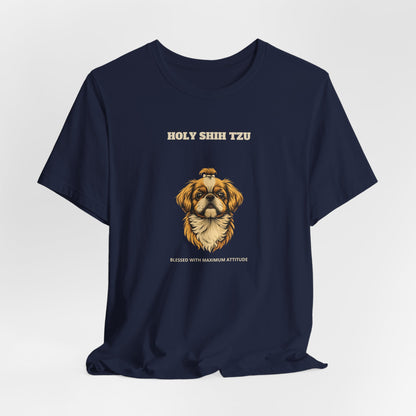 Holy Shih Tzu t-shirt - SniffWaggleNWalk