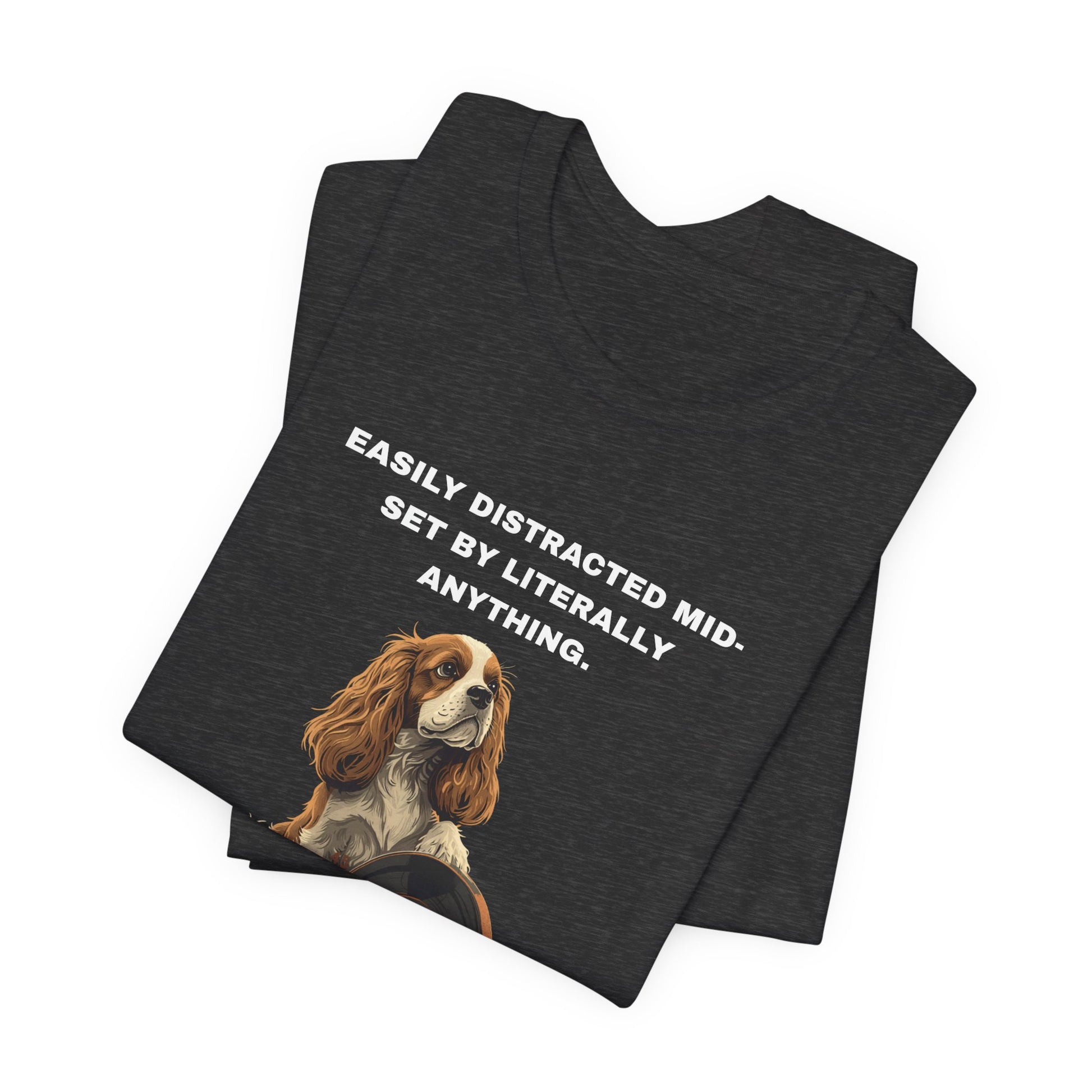 Home Gym Cocker Spaniel T-Shirt view 20 — SniffWaggleNWalk