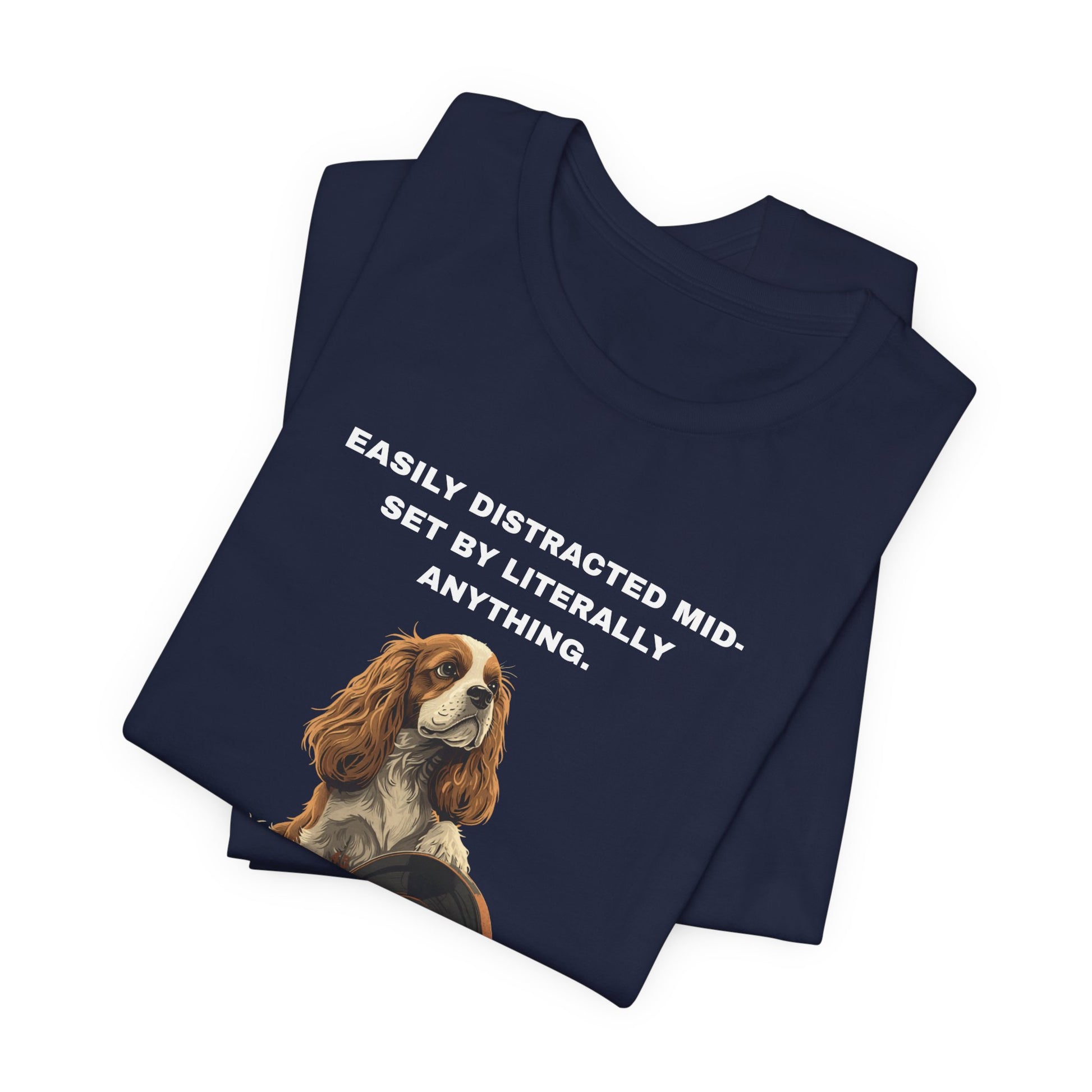 Home Gym Cocker Spaniel T-Shirt view 26 — SniffWaggleNWalk