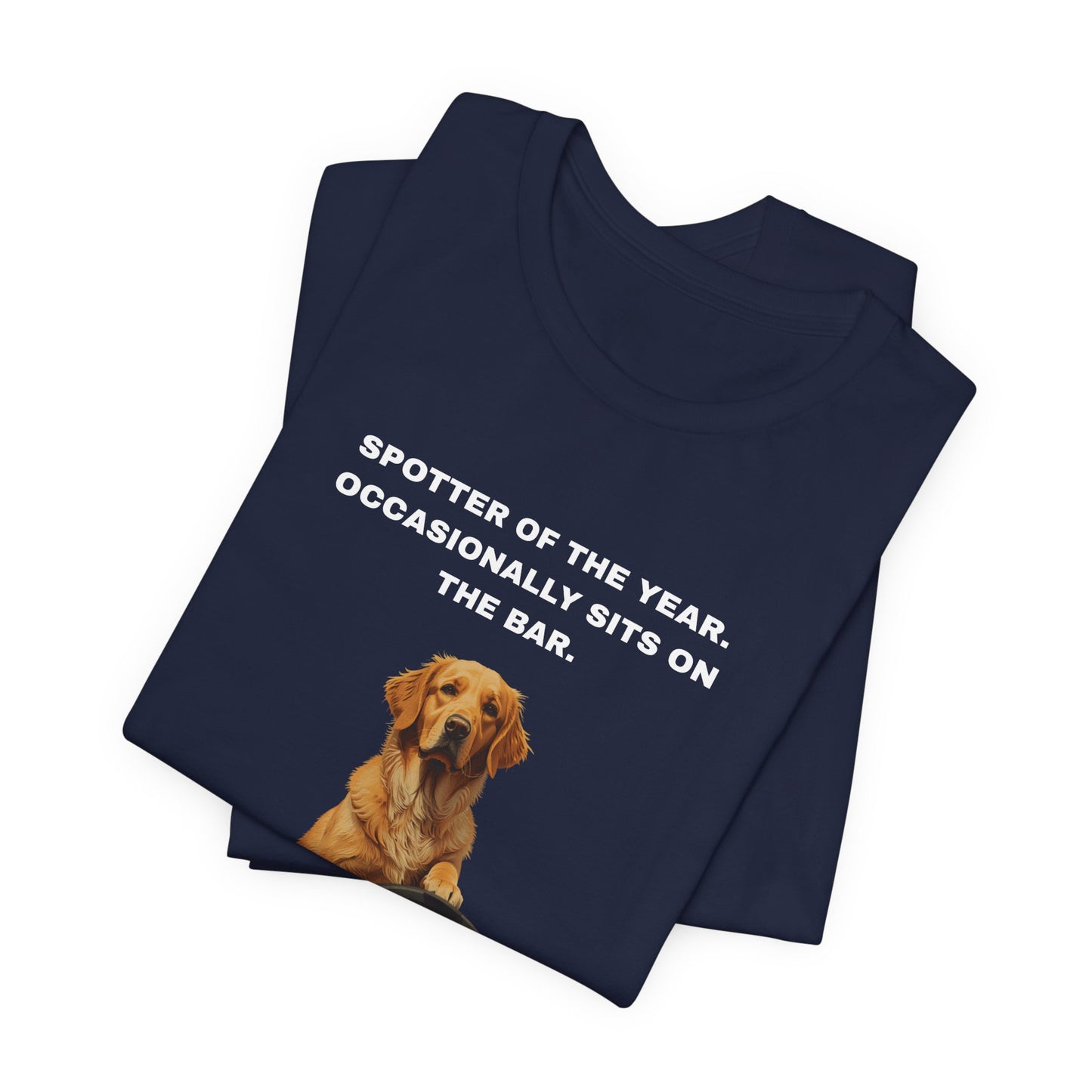 Home Gym T-Shirt - Funny Golden Retriever Unisex Tee - view 26