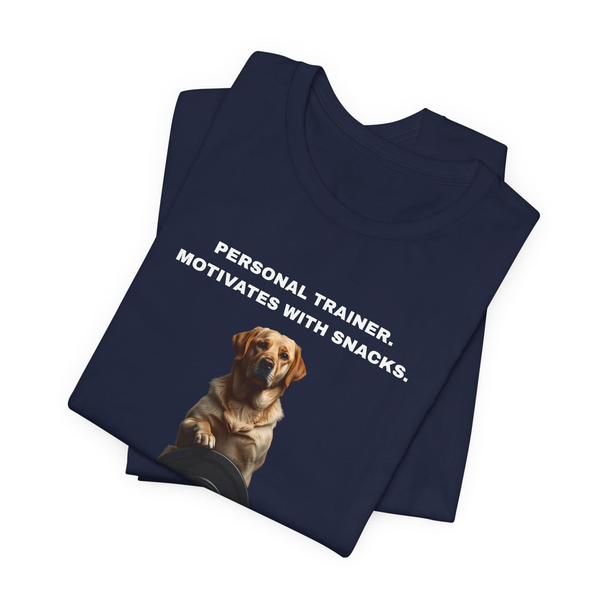 Home Gym Labrador T-Shirt view 26 — SniffWaggleNWalk