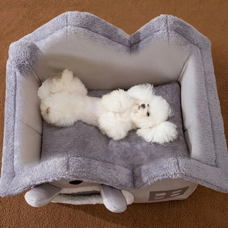 house shaped dog bed Dog Den. - Sniff Waggle And Walk