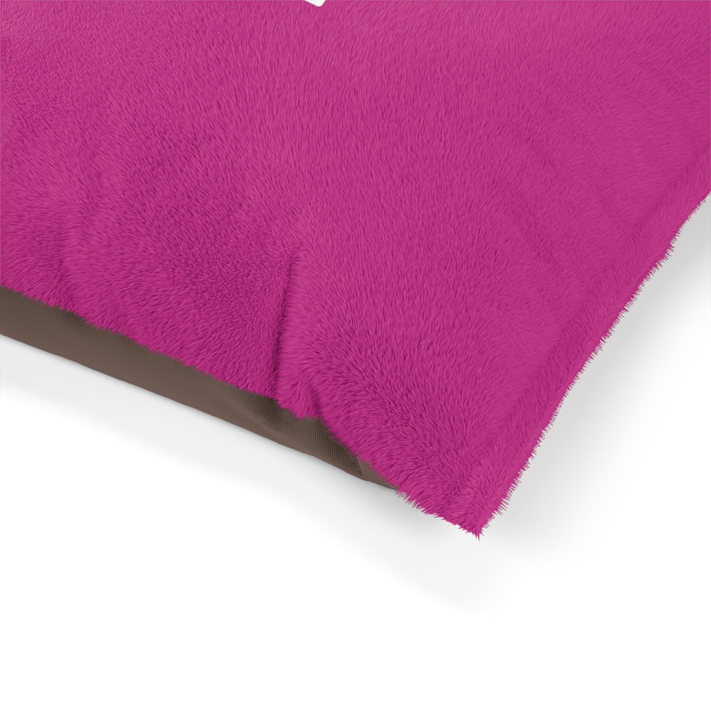 Hush-a-Bye Bedtime Poem Pet Bed — back view, cotton underside