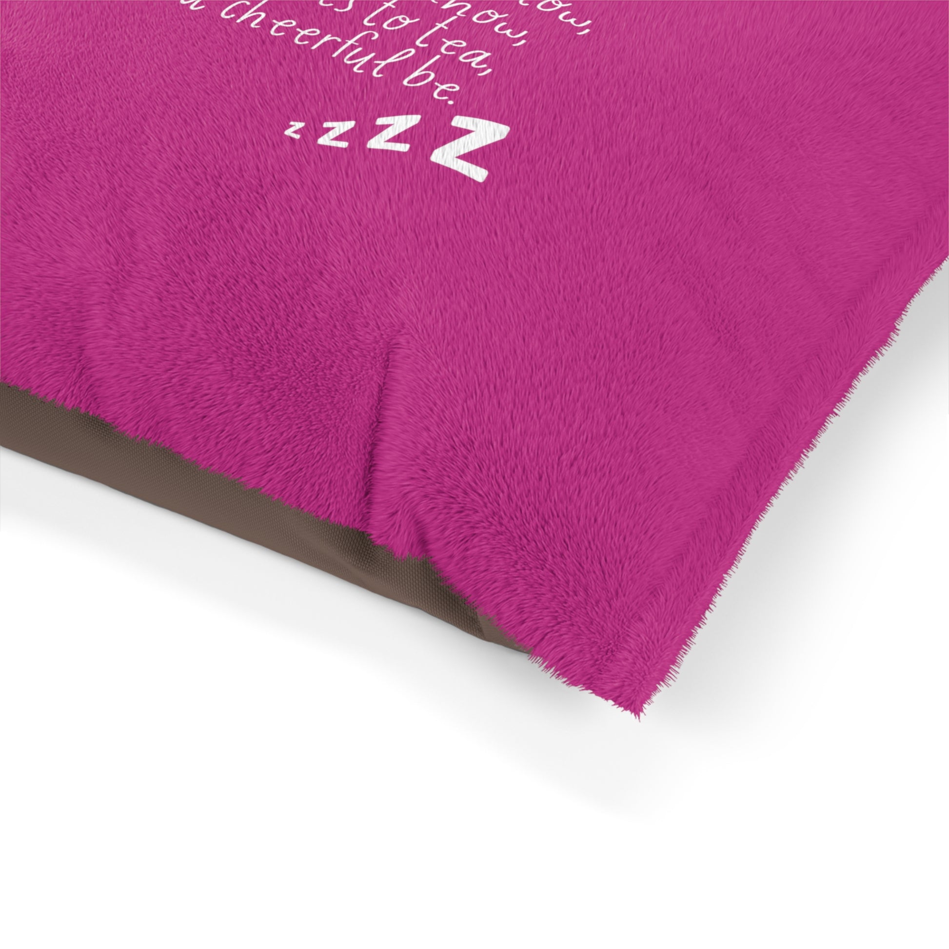 Hush-a-Bye Bedtime Poem Pet Bed — size comparison, Small, Medium and Large