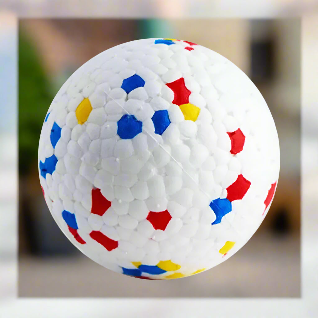 PoshPup ChewBall bite resistant ETPU dog ball plain white background
