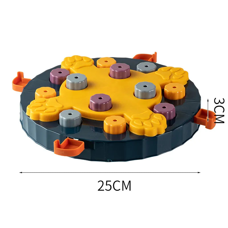 Interactive dog puzzle feeder slow feeder toy for mental stimulation — SniffWaggleNWalk