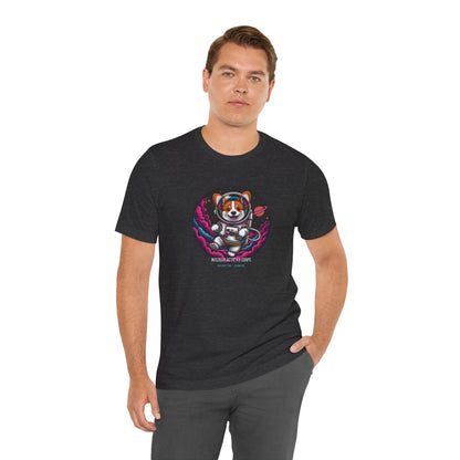 Intergalactic K9 Corps corgi astronaut t-shirt view 17