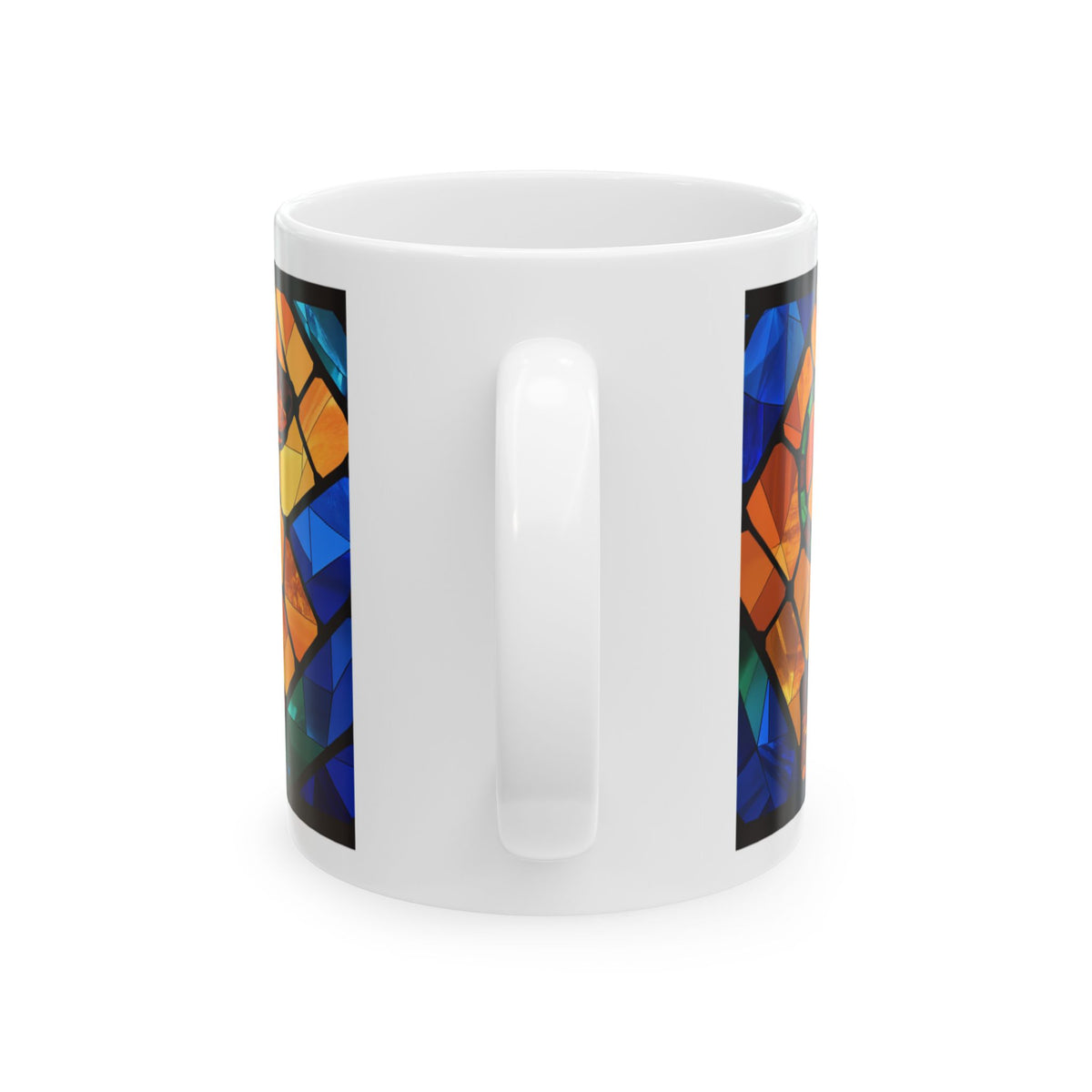 Dachshund ceramic coffee mug, 11oz and 15oz jewel tone sausage dog gift - view 4