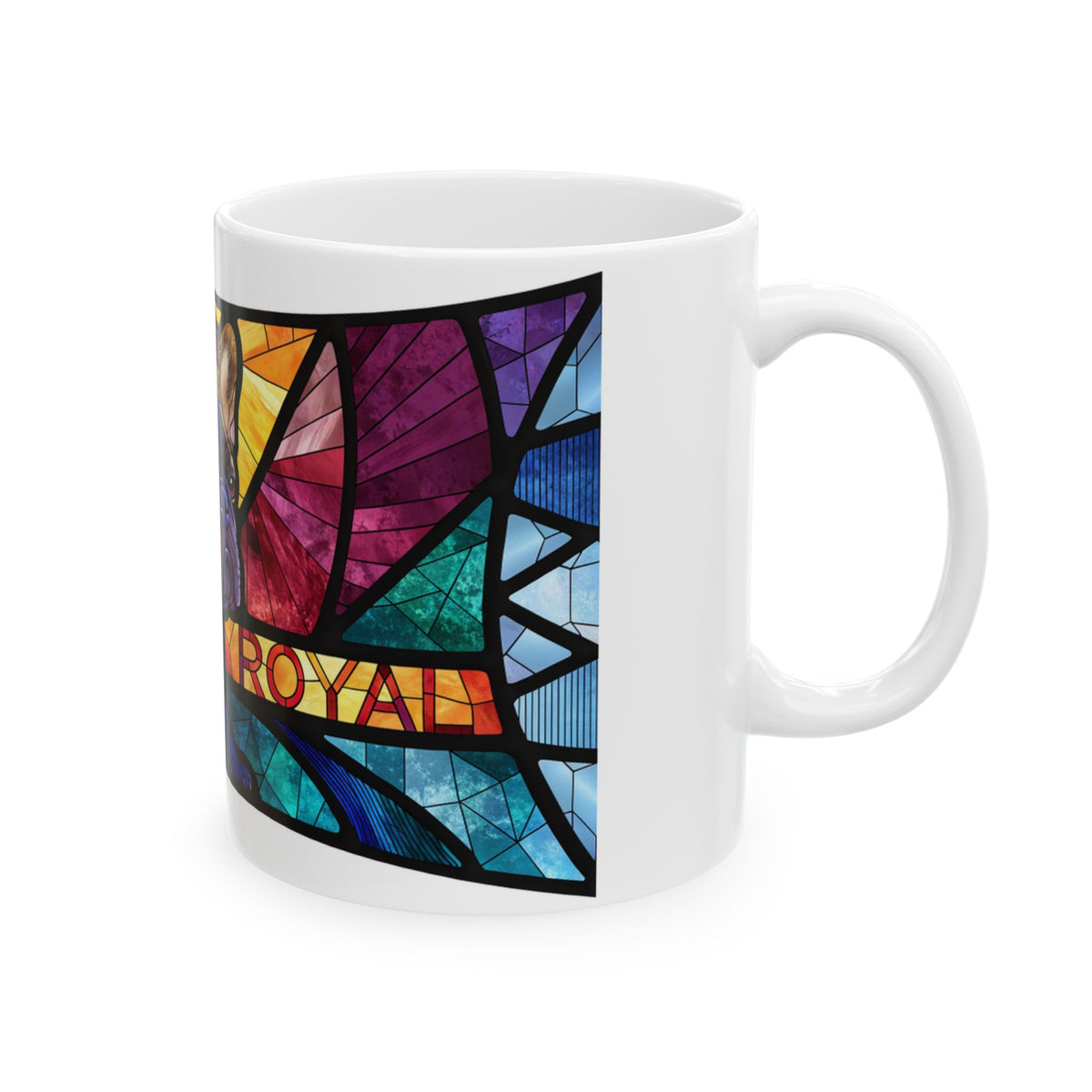 French Bulldog ceramic coffee mug, 11oz and 15oz jewel tone Frenchie gift - view 6