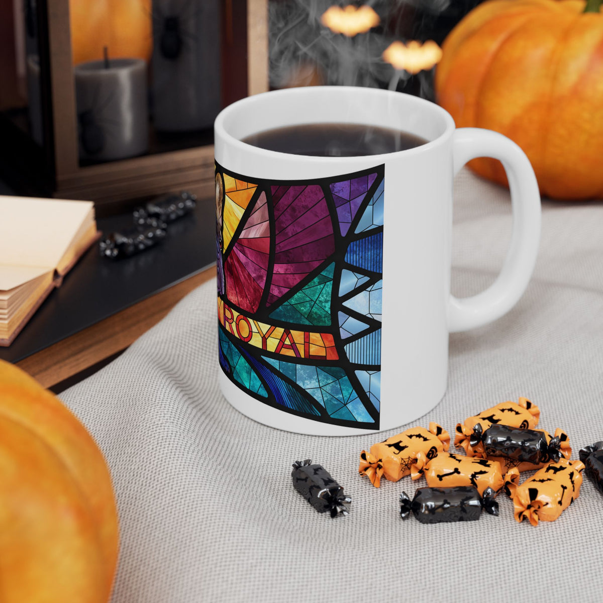 French Bulldog ceramic coffee mug, 11oz and 15oz jewel tone Frenchie gift - view 9