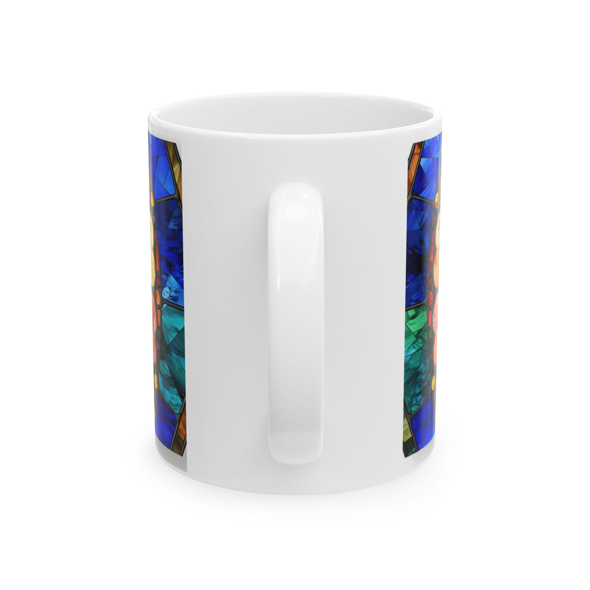 Golden Retriever ceramic coffee mug, 11oz and 15oz jewel tone Goldie gift - view 4