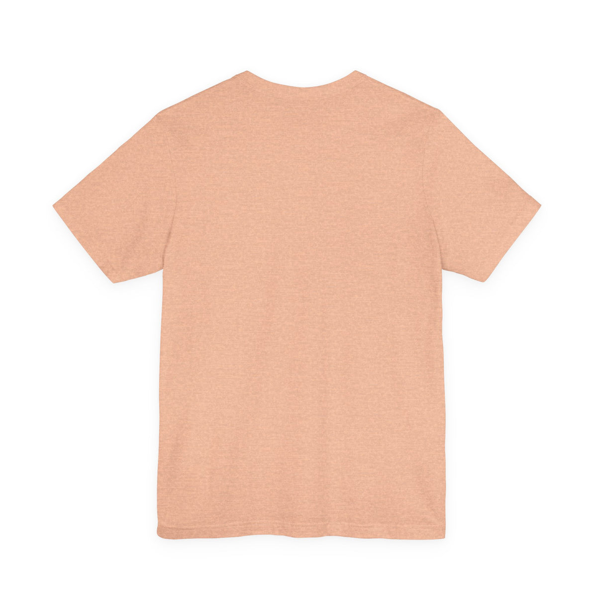 Labra-DORABLE Labrador puppy t-shirt in Heather Peach, flat lay back view