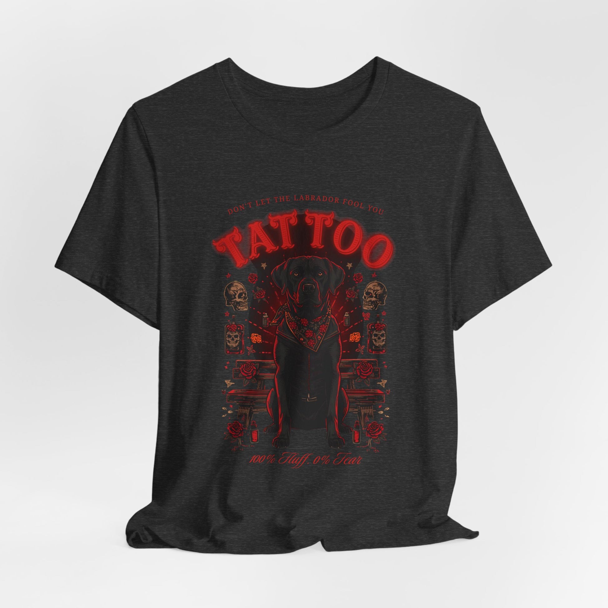 Labrador Biker Ink Shop t-shirt - design detail 5