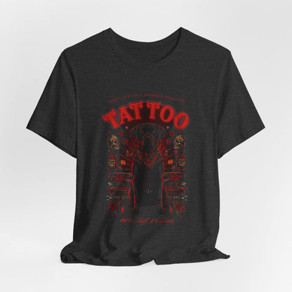 Labrador Biker Ink Shop t-shirt - design detail 5
