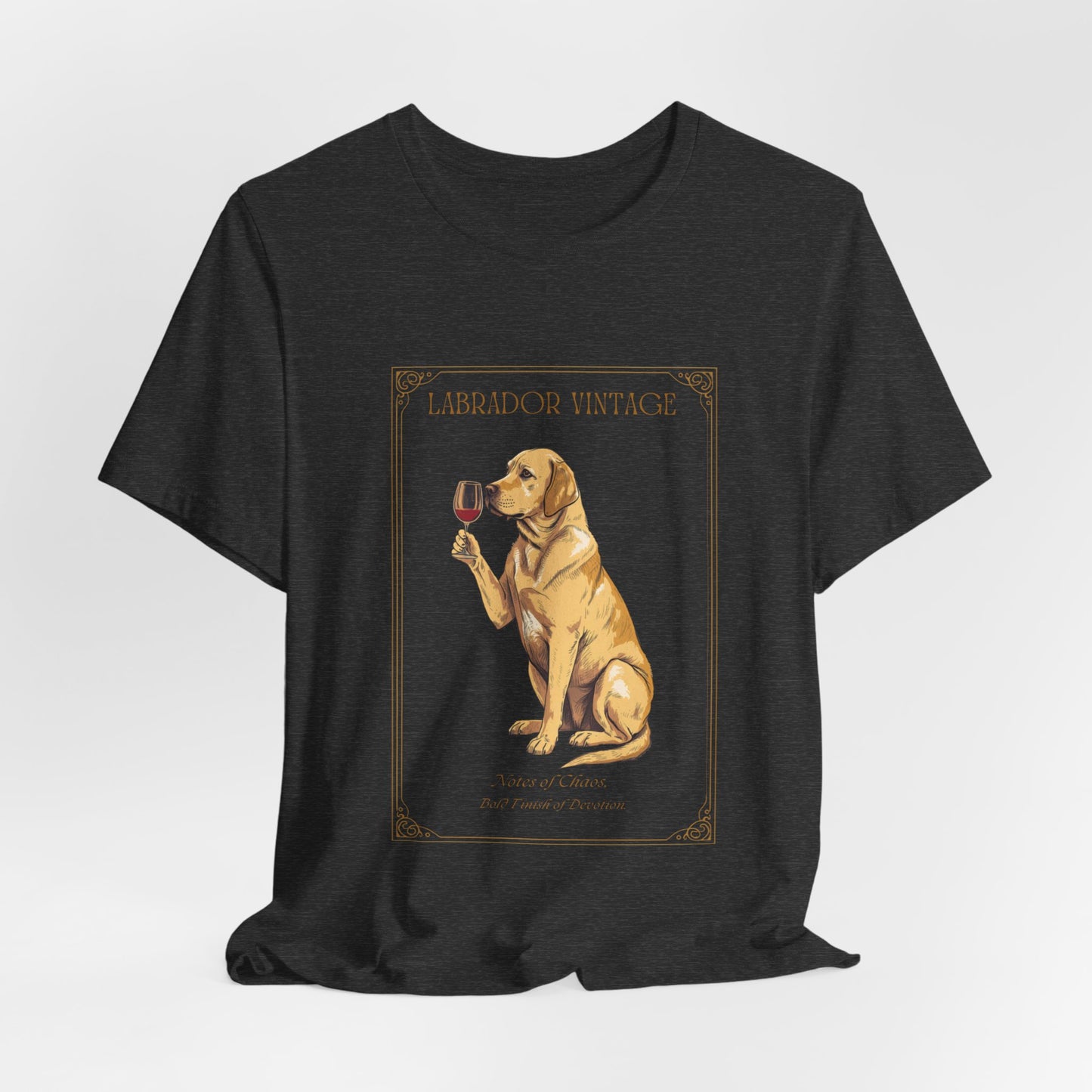 Labrador Breed Sommelier T-Shirt - Close-up Detail 5