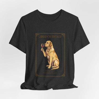 Labrador Breed Sommelier T-Shirt - Close-up Detail 5