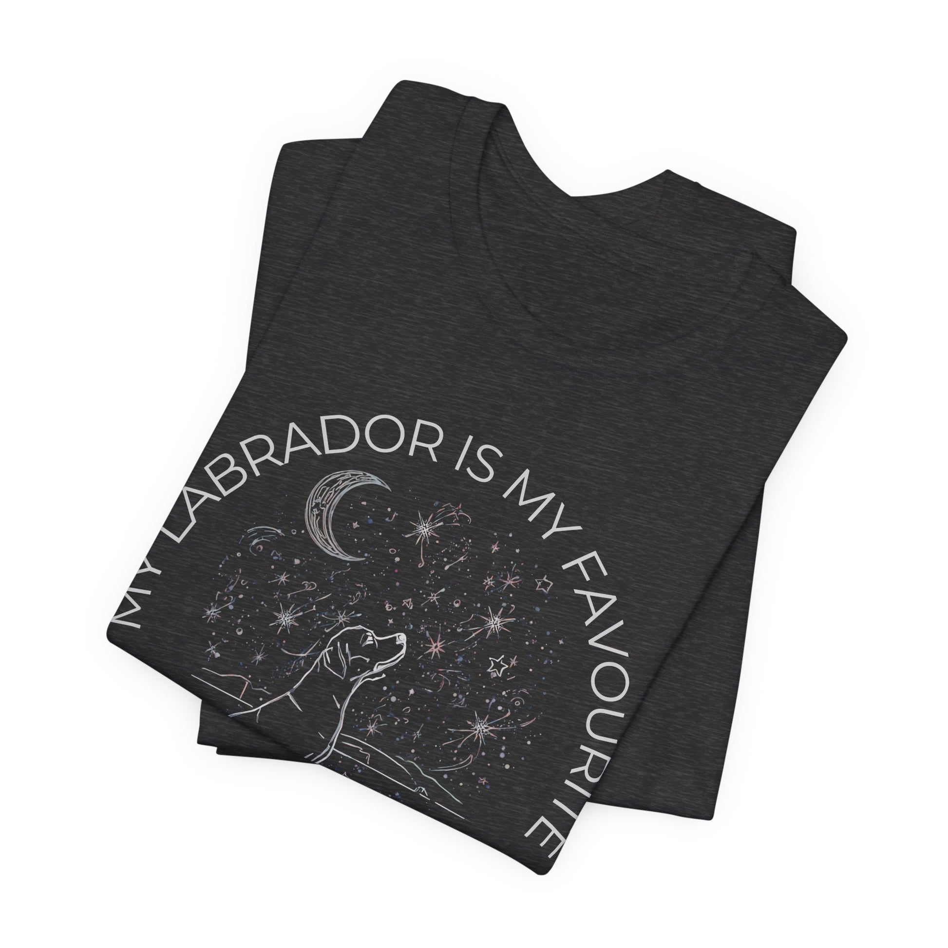 Labrador Cosmic Companion T-Shirt gift for dog mum