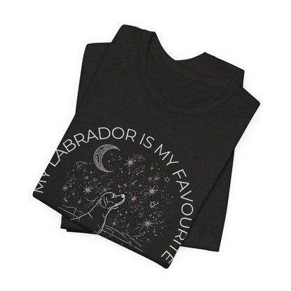Labrador Cosmic Companion T-Shirt unisex fit
