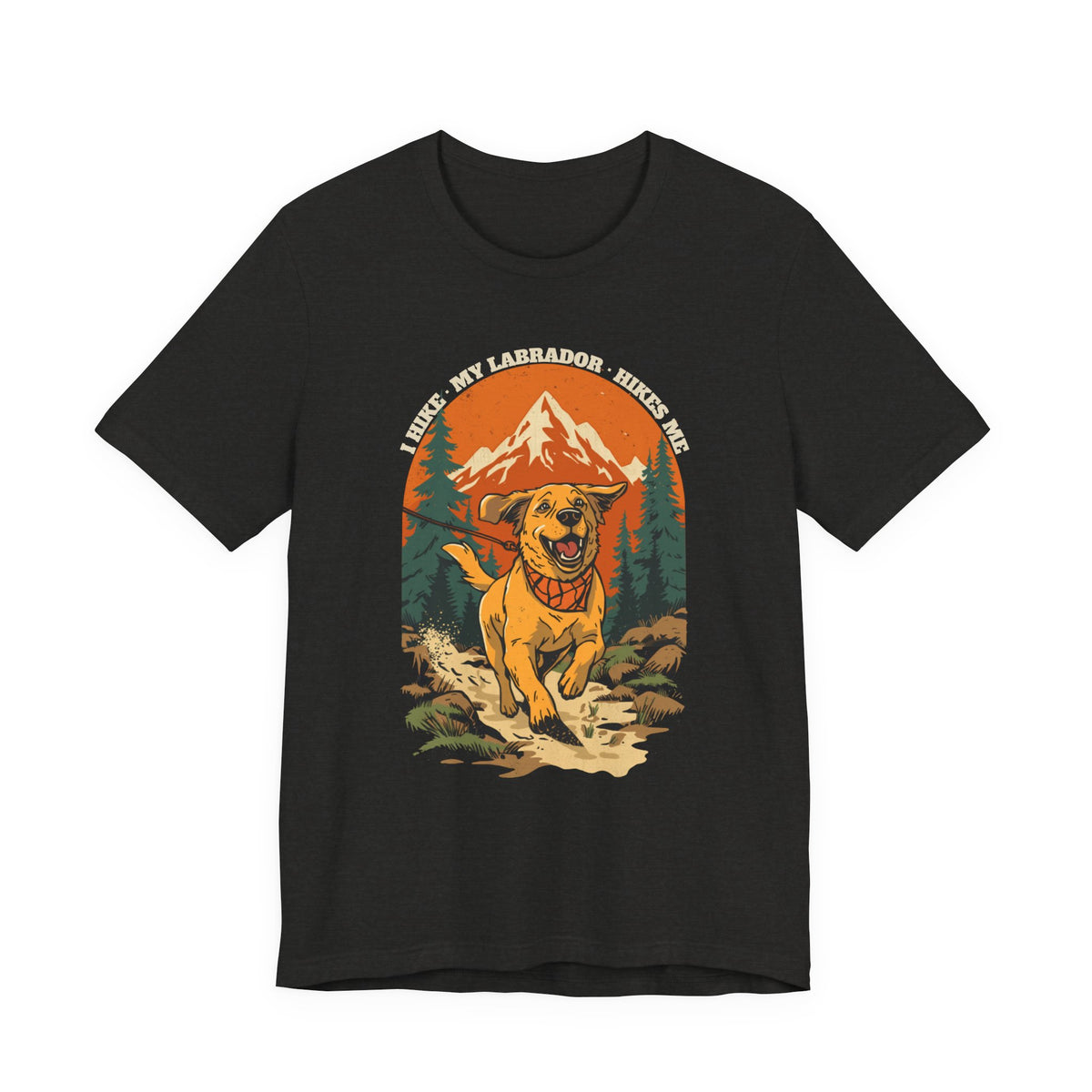 Labrador hiking tee in navy