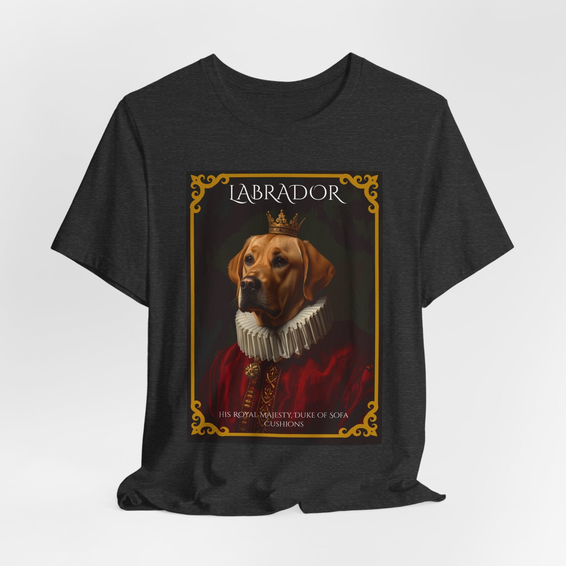 Gift-ready photo of the Labrador Renaissance portrait tee