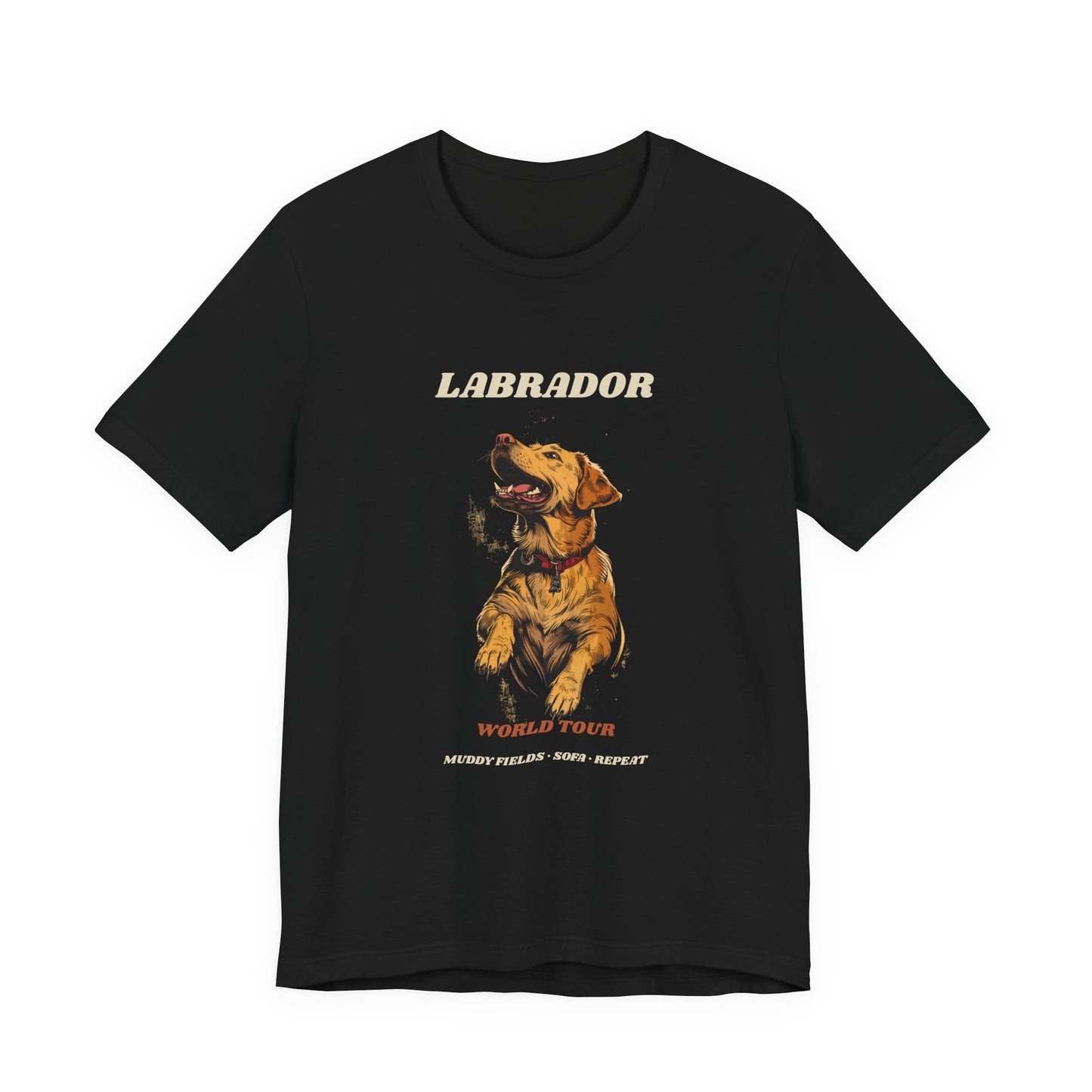 Labrador World Tour t-shirt in Navy