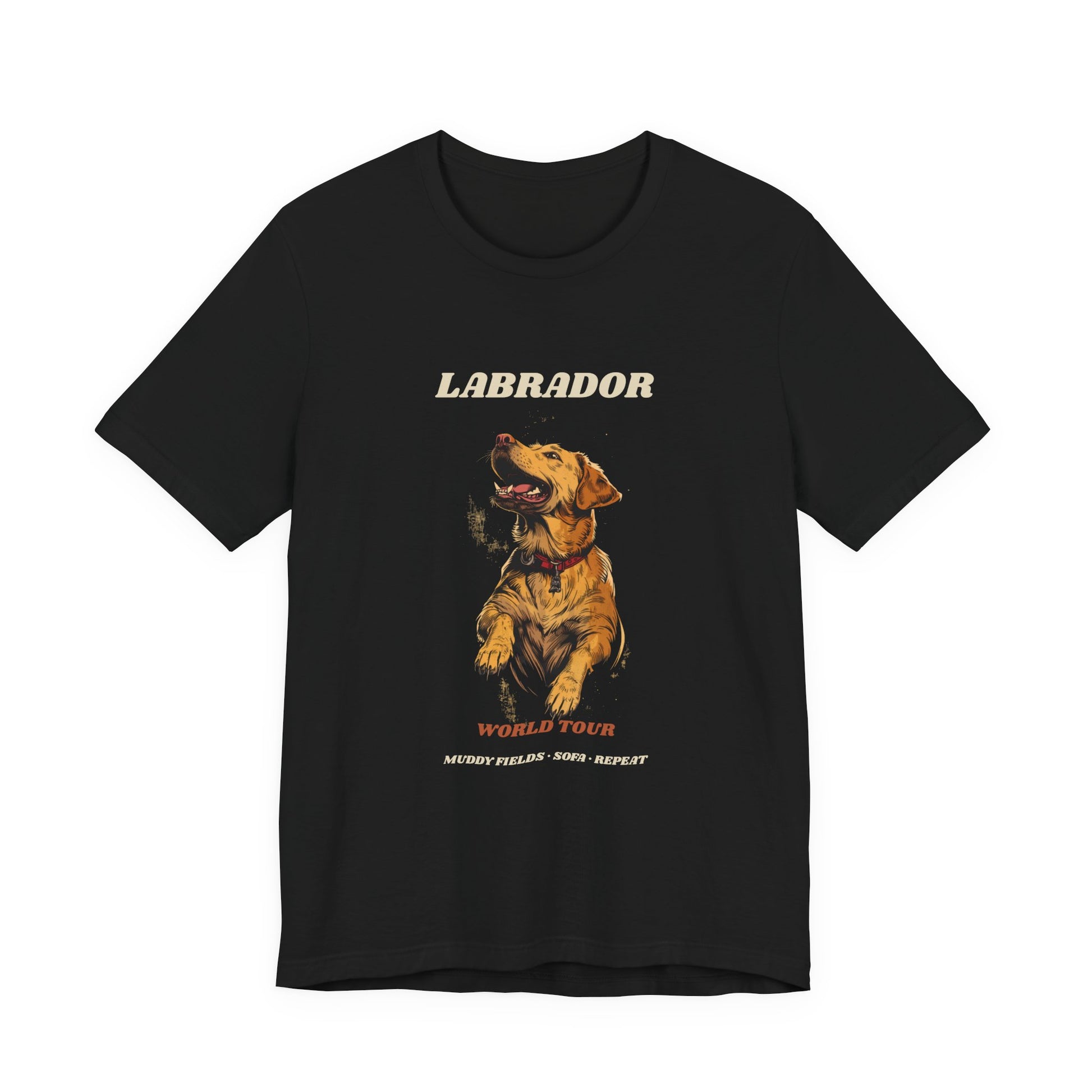 Labrador World Tour t-shirt in Navy
