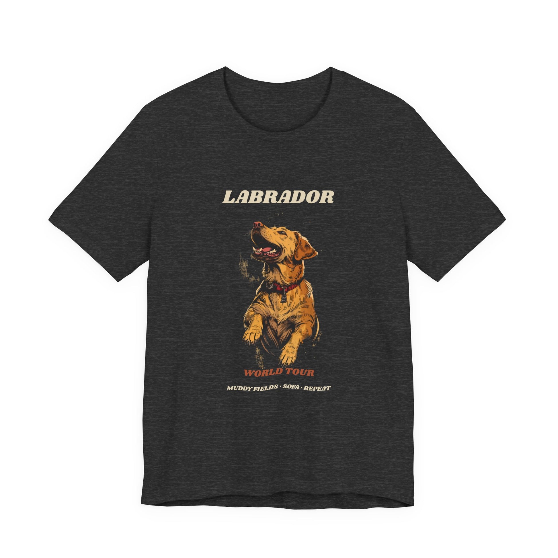 Labrador World Tour t-shirt folded product photo