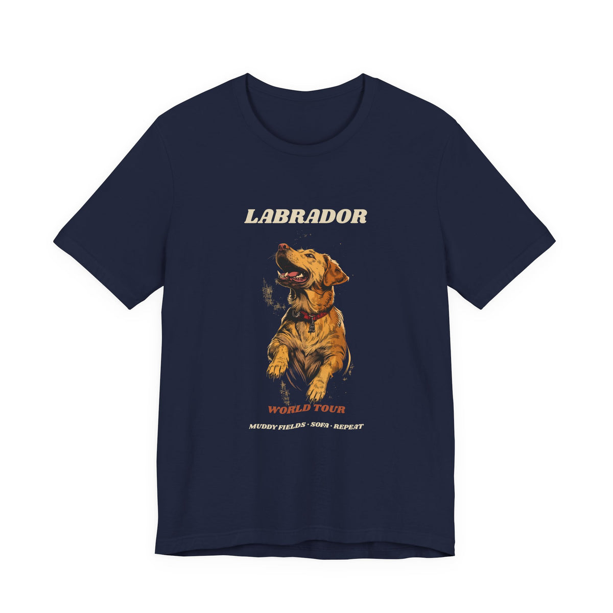 Additional colourway shot of Labrador World Tour t-shirt