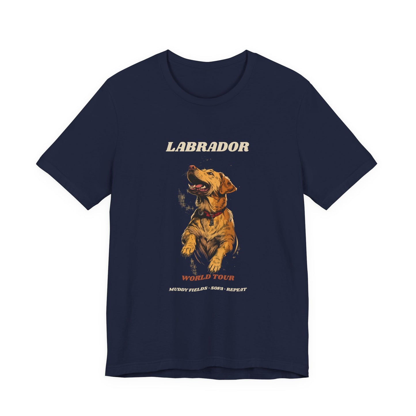 Additional colourway shot of Labrador World Tour t-shirt