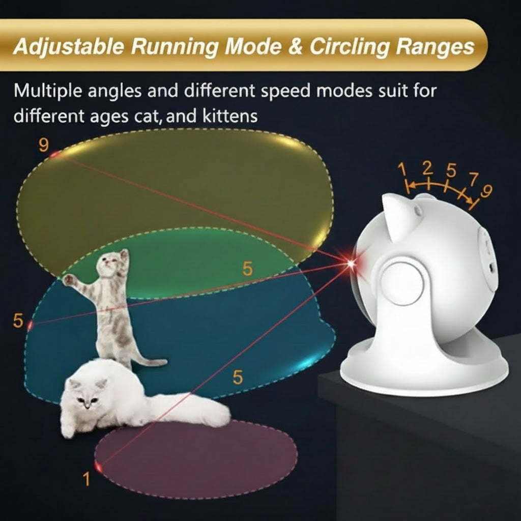 lazer cat toy for kittens and adult cats