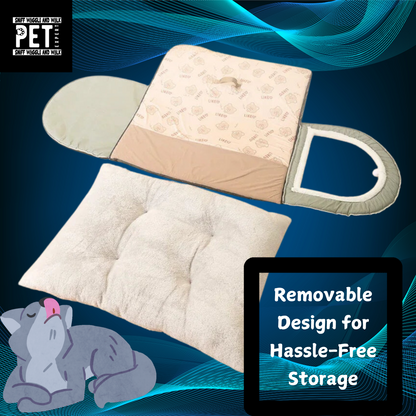 Luxury Big Dog Kennel dome shape, side angle — SniffWaggleNWalk