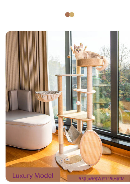 luxury model 23 ;x50w cat tower
