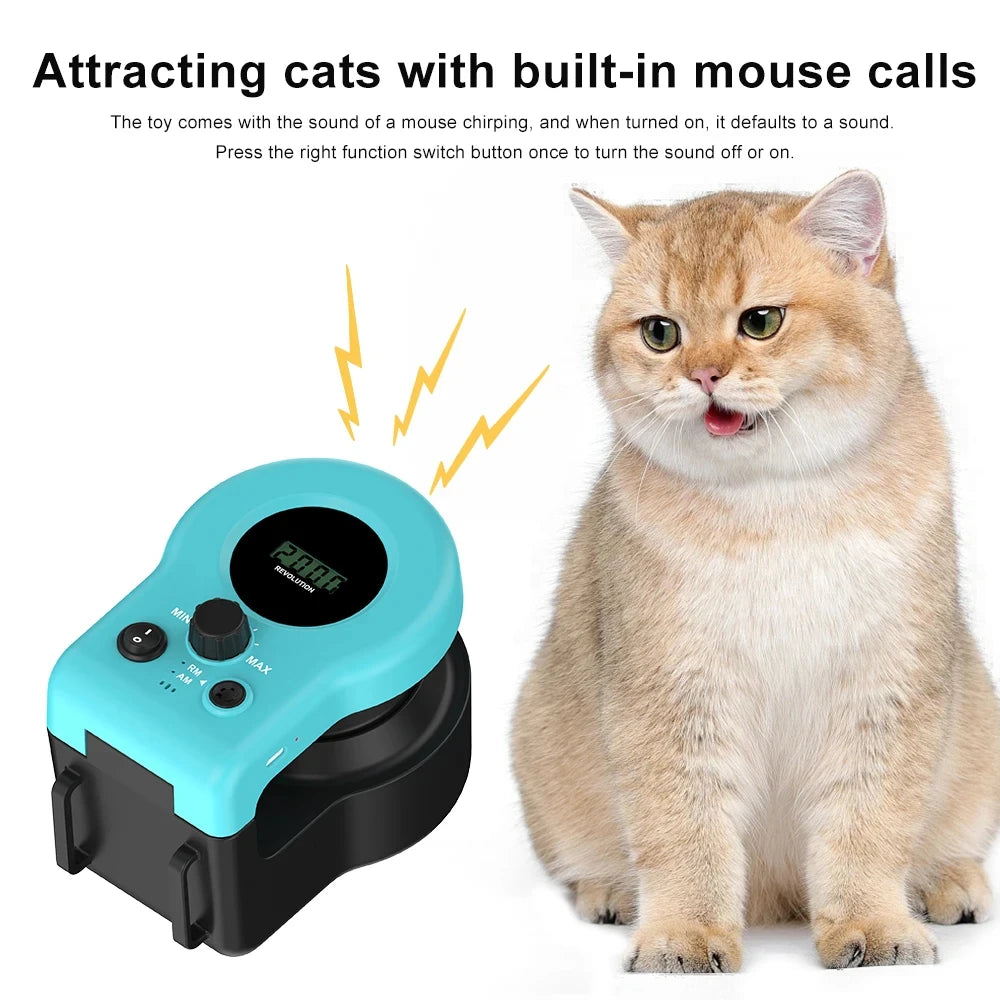 mouse sounds cat toy