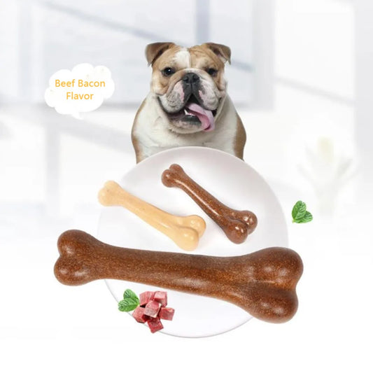 BamboBone non-toxic non-allergenic dental care easy-grip design Shiba Inu Beagle
