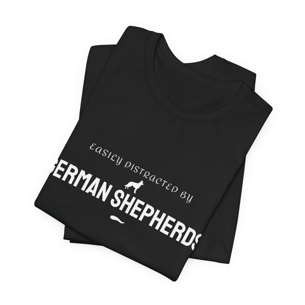 Navy funny dog t-shirt for German Shepherd mums and dads