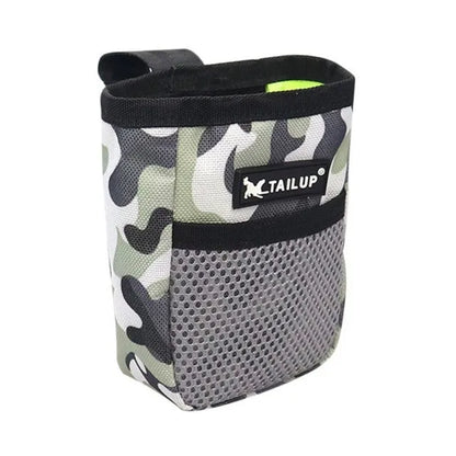 PawPocket treat pouch wide-access opening showing treats inside