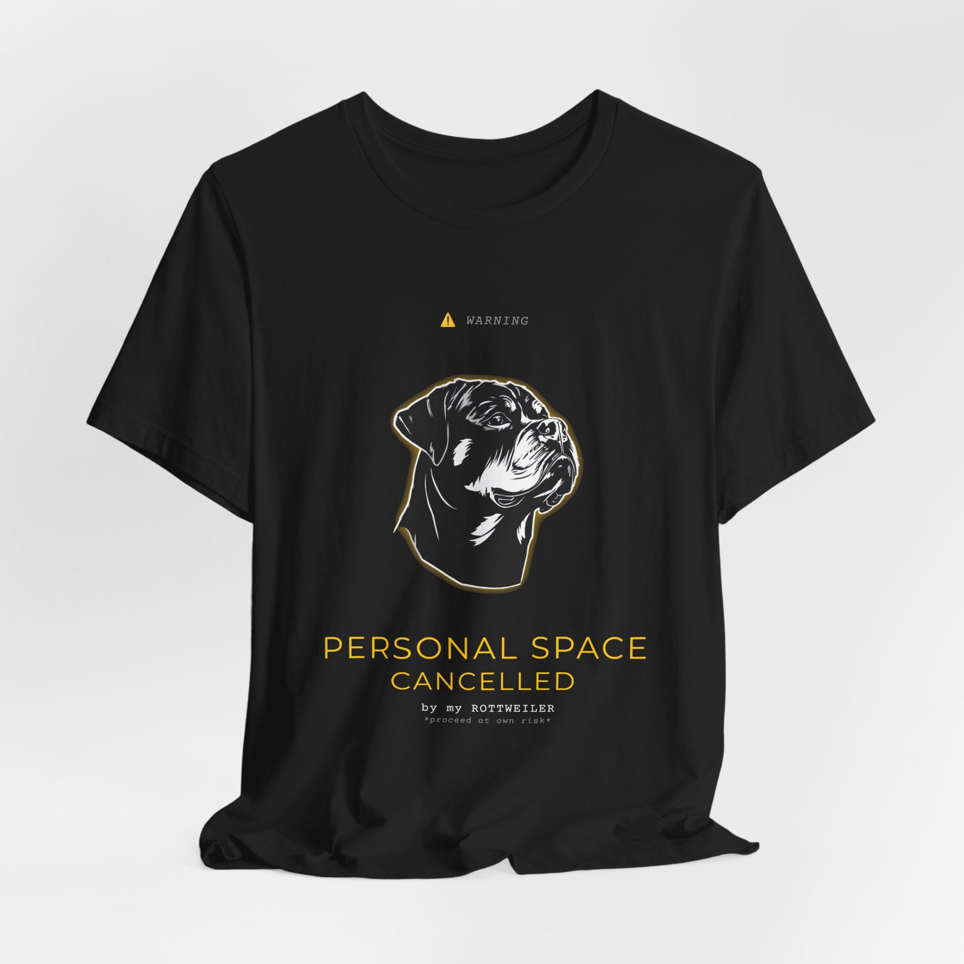 Personal Space Cancelled Rottweiler T-Shirt — colour option, Navy