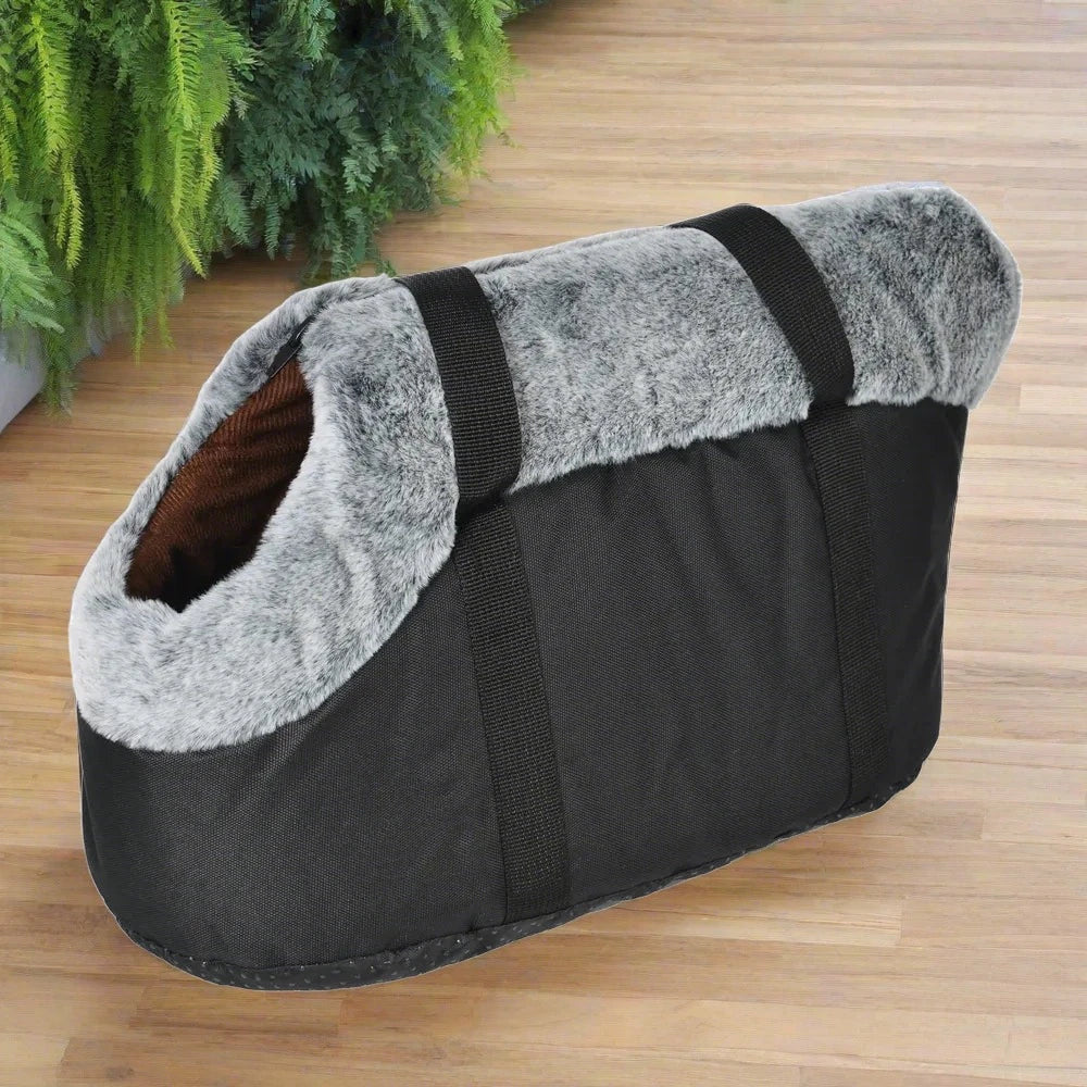 Pet carrier sling bag for small dogs and cats, adjustable strap — SniffWaggleNWalk