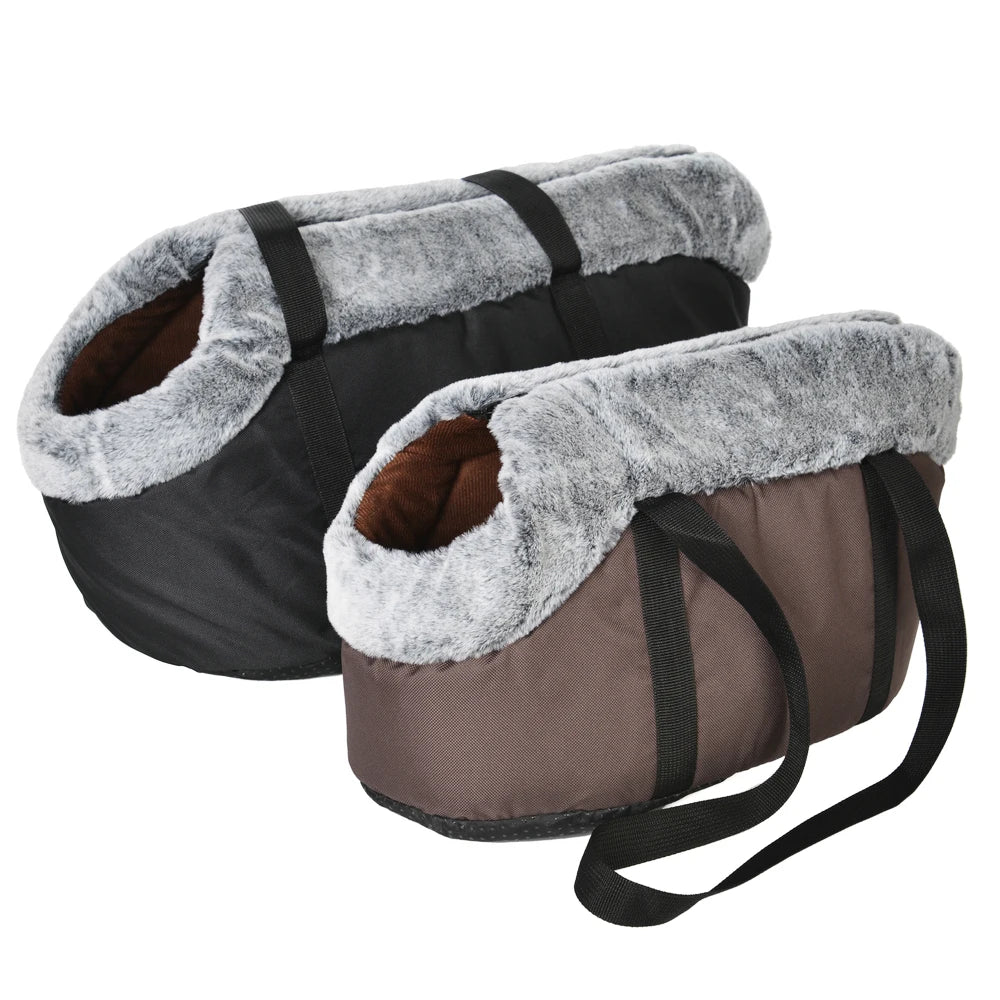 Pet carrier sling bag for small dogs and cats, adjustable strap — SniffWaggleNWalk