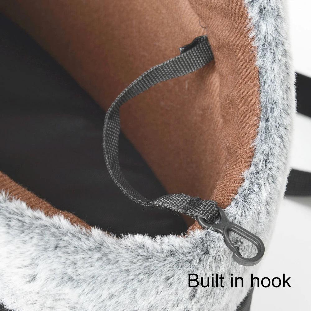 Pet carrier sling bag for small dogs and cats, adjustable strap — SniffWaggleNWalk