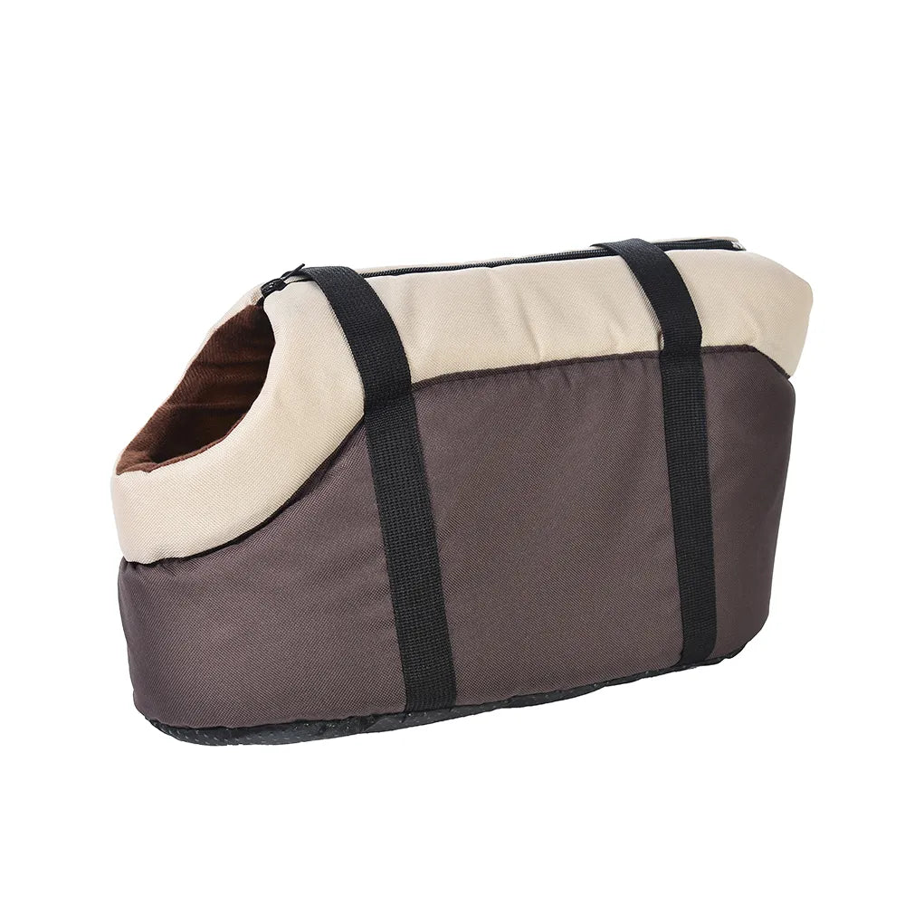 Pet carrier sling bag for small dogs and cats, adjustable strap — SniffWaggleNWalk