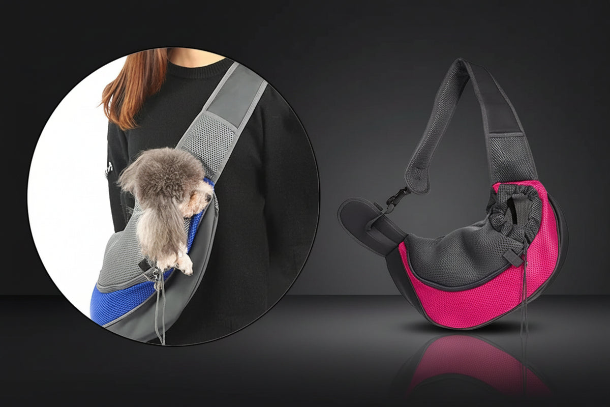over the shoulder Pet Carrier. - Sniff Waggle And Walk