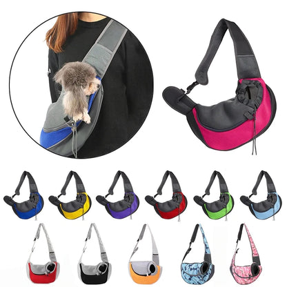 over the shoulder Pet Carrier. - Sniff Waggle And Walk