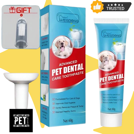 Dog Toothpaste natural ingredients.Sniffwaggleandwalk™