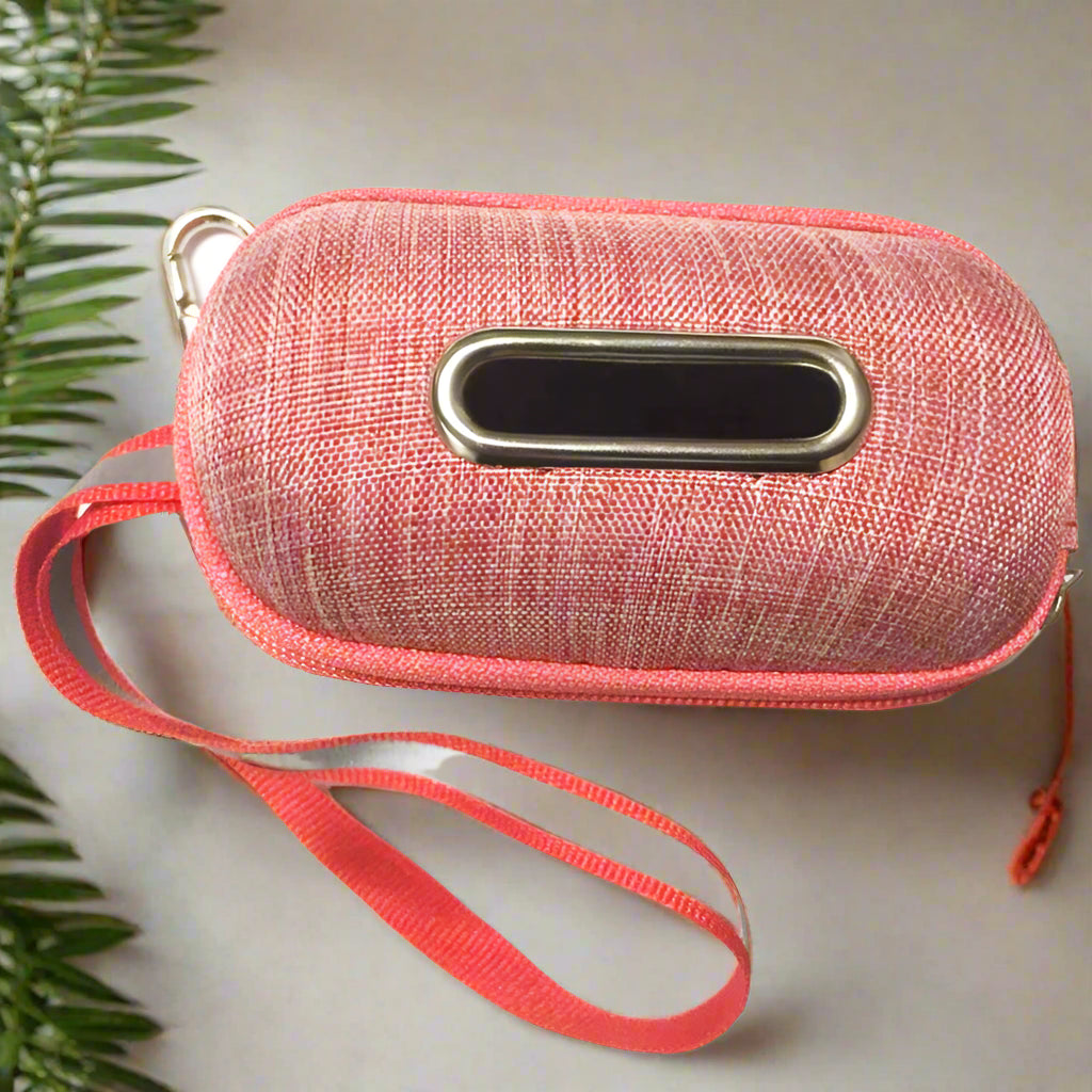 pink poo bag holder - Sniff Waggle And Walk