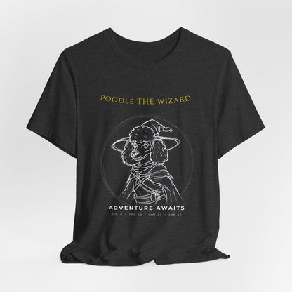 Poodle The Wizard T-Shirt everyday style