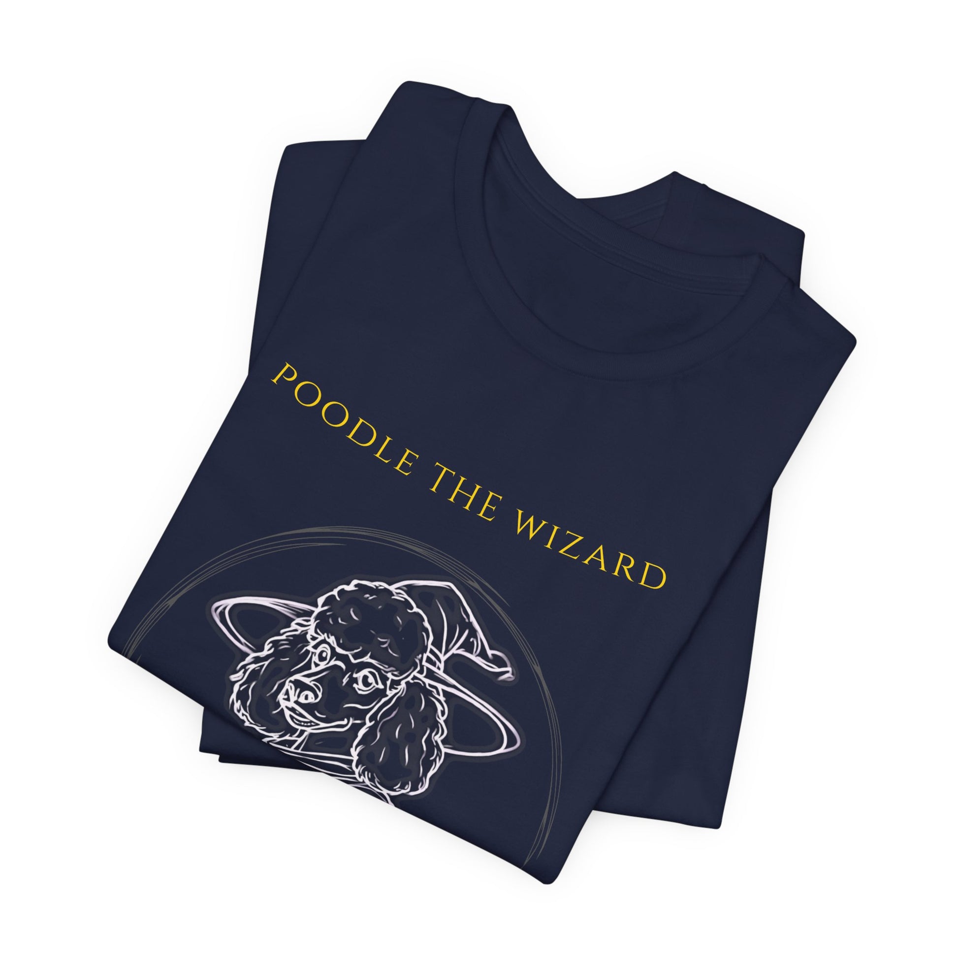 Poodle The Wizard T-Shirt gift for dog mum