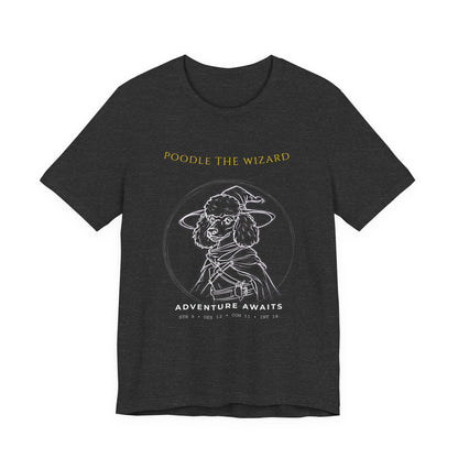 Poodle The Wizard T-Shirt gift idea for dog lovers