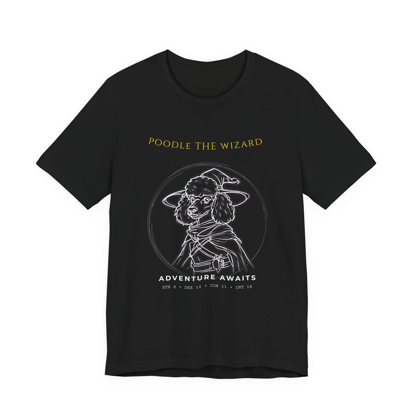 Poodle The Wizard T-Shirt lifestyle photo